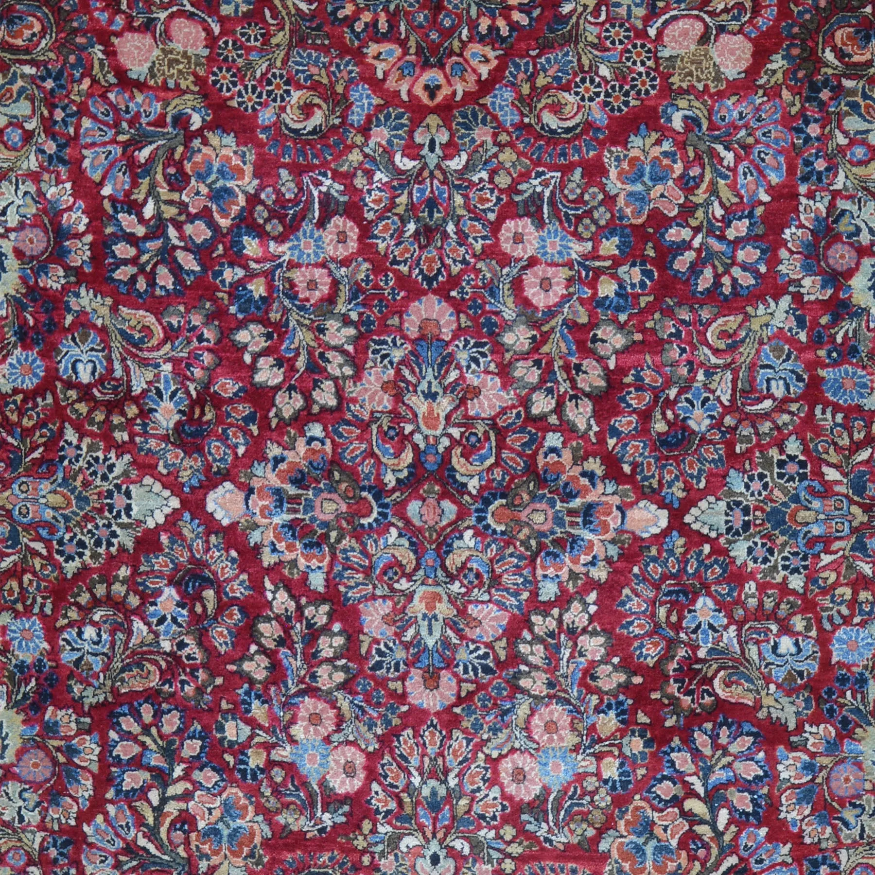 Hand-Knotted Tribal Vintage Persian Traditional Design Wool Rug (Size 8.11 X 11.8) Cwral-10455