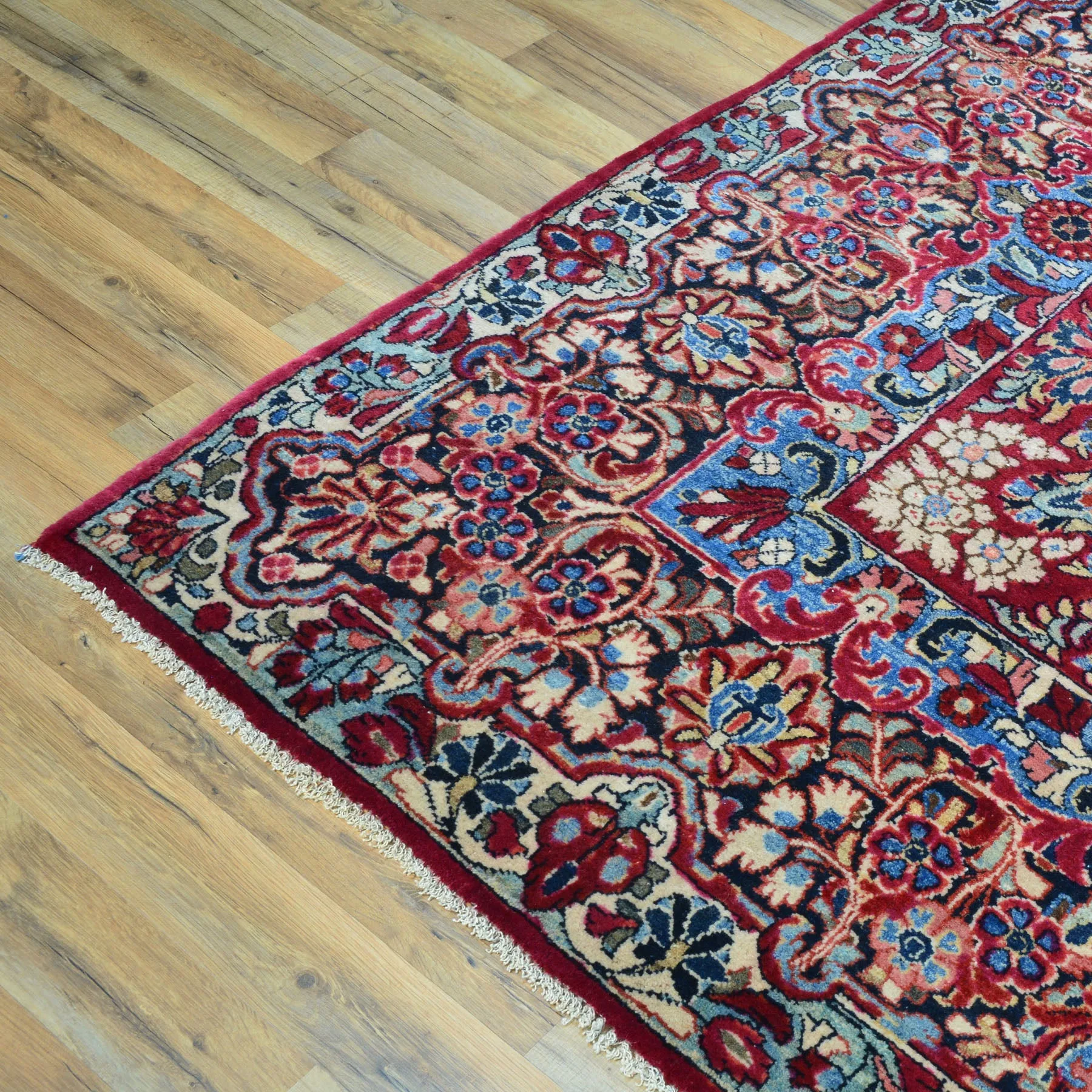 Hand-Knotted Tribal Vintage Persian Traditional Design Wool Rug (Size 8.11 X 11.8) Cwral-10455