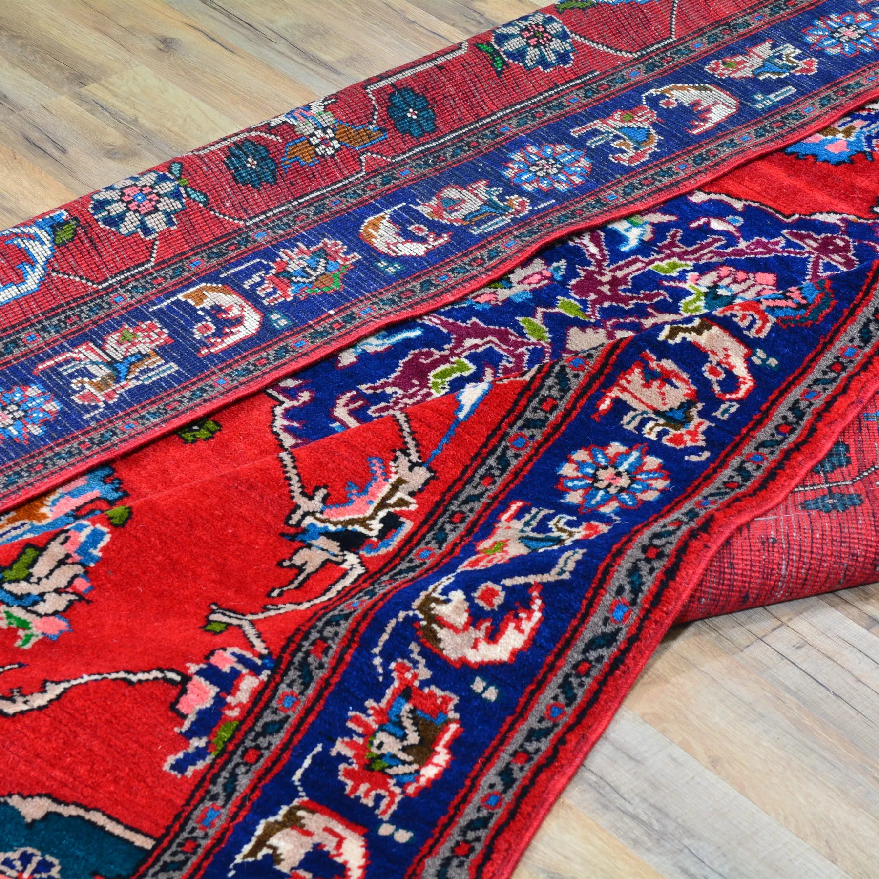 Hand-Knotted Turkish Taban Traditional Tribal Handmade Wool Rug (Size 5.6 X 8.11) Cwral-6831