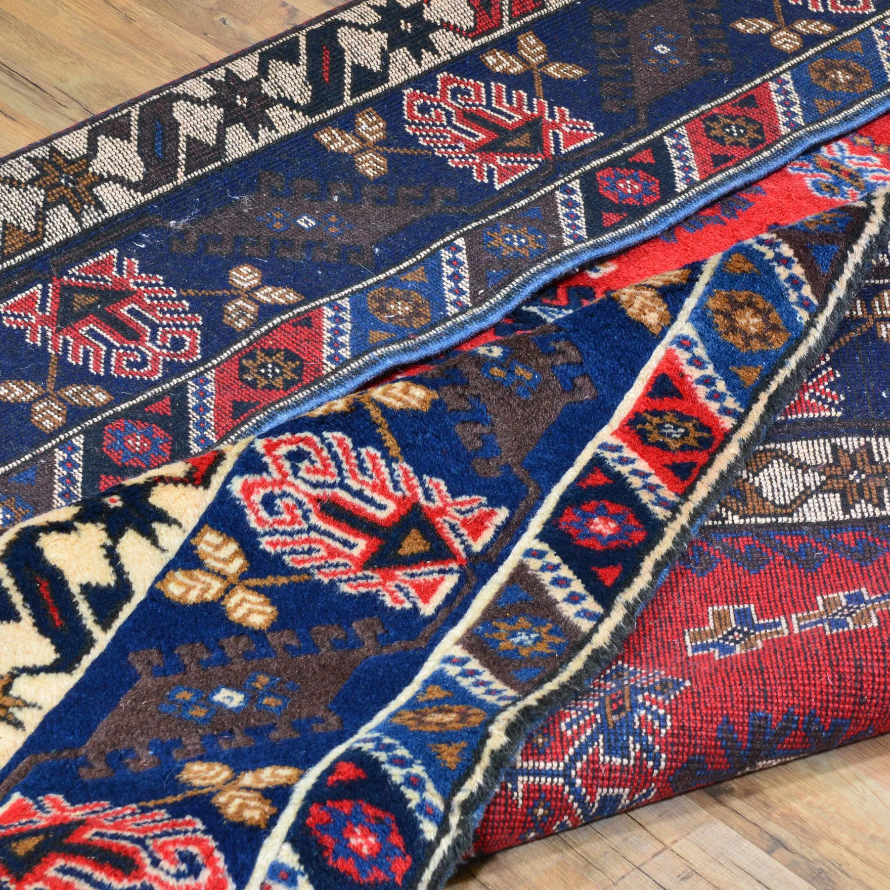 Hand-Knotted Turkish Taban Traditional Tribal Handmade Wool Rug (Size 6.7 X 9.5) Cwral-6813