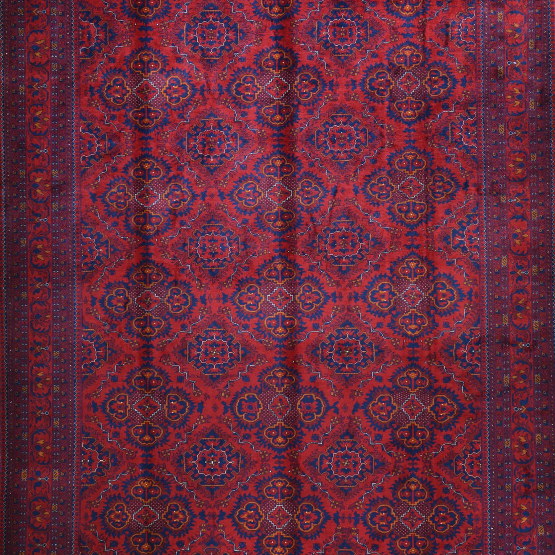 Hand-Knotted Turkoman Kamyab Tribal Wool Handmade Rug (Size 6.7 X 10.0) Cwral-9225