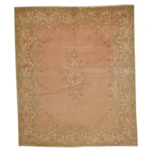 Hand-Knotted Vintage traditional Design Wool Rug (Size 7.9 X 9.8) Brrsf-810