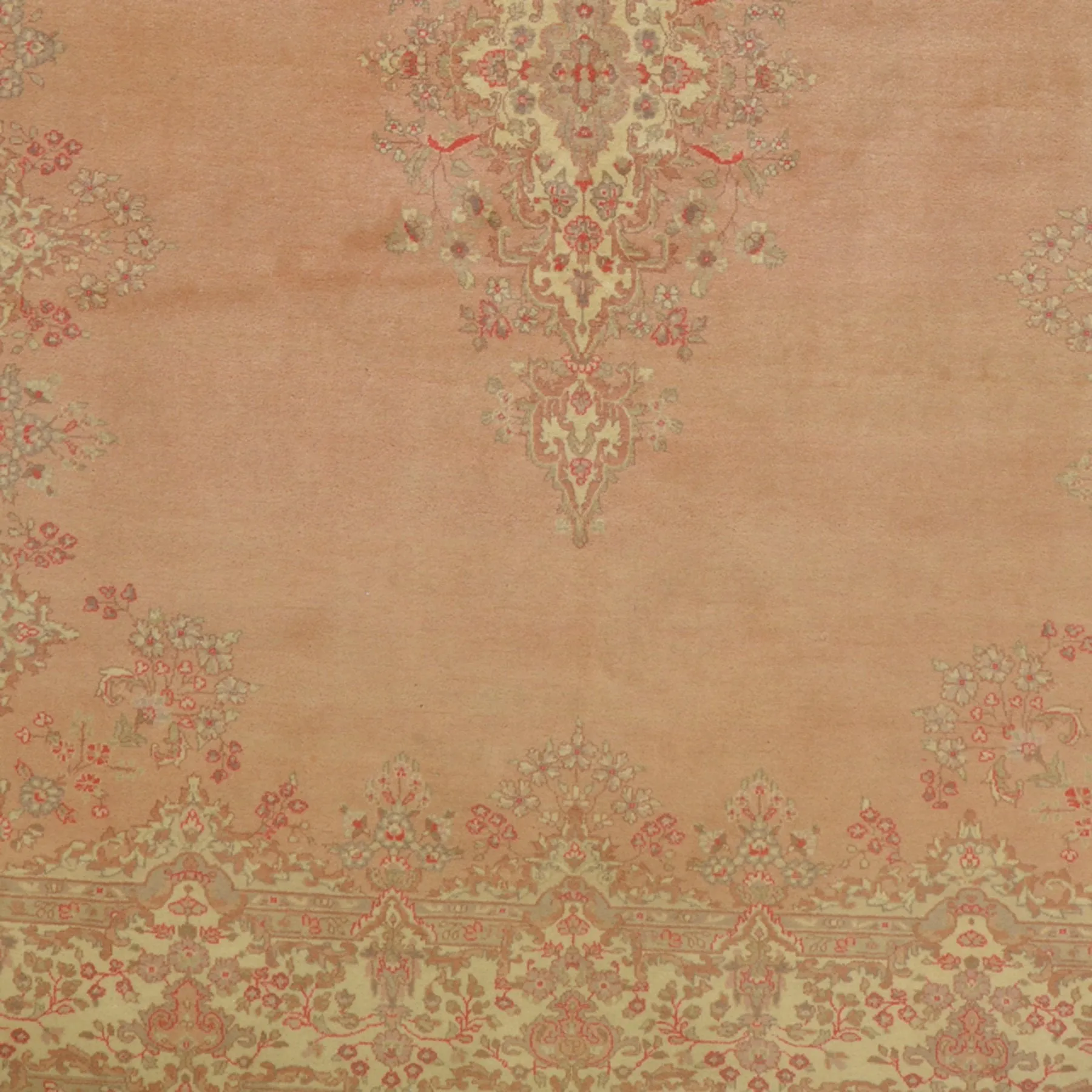 Hand-Knotted Vintage traditional Design Wool Rug (Size 7.9 X 9.8) Brrsf-810