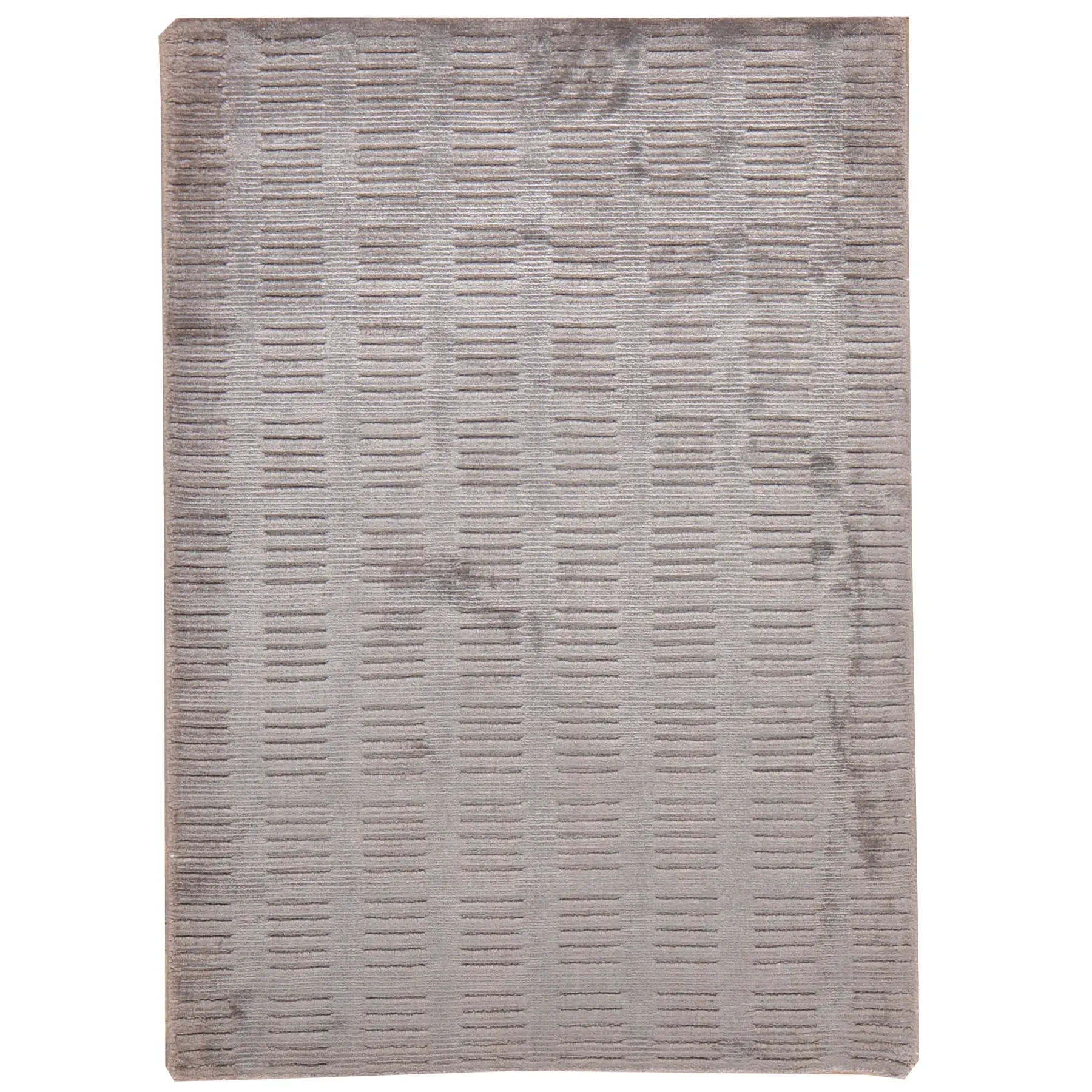 Hand-Loomed Fine Bamboo Slik Wool Rug (Size 2.1 X 3.0) Cwral-1962