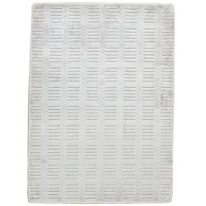 Hand-Loomed Fine Bamboo Slik Wool Rug (Size 2.1 X 3.0) Cwral-2004