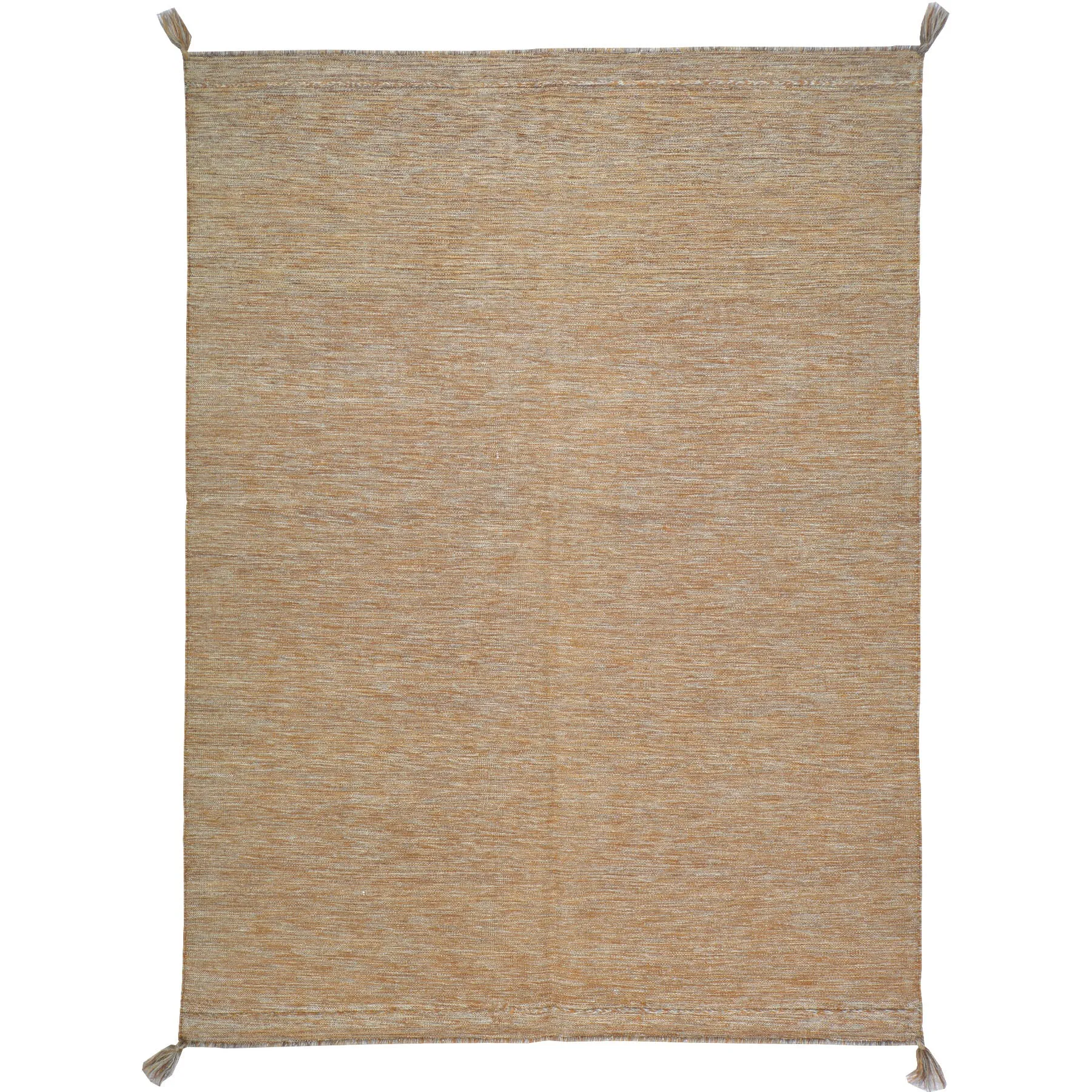 Hand-Woven Flat-Weave Contemporary Design Handmade Wool Rug (Size 5.2 X 6.11) Cwral-10974