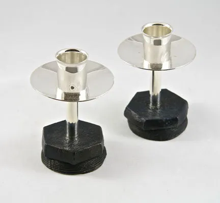 Hex Head Bolt Candlesticks