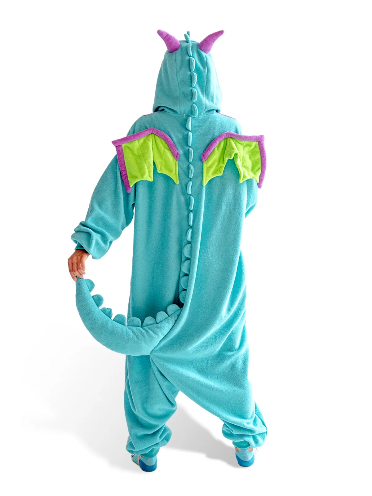 Huff the Teal Dragon Kigurumi