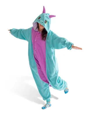 Huff the Teal Dragon Kigurumi