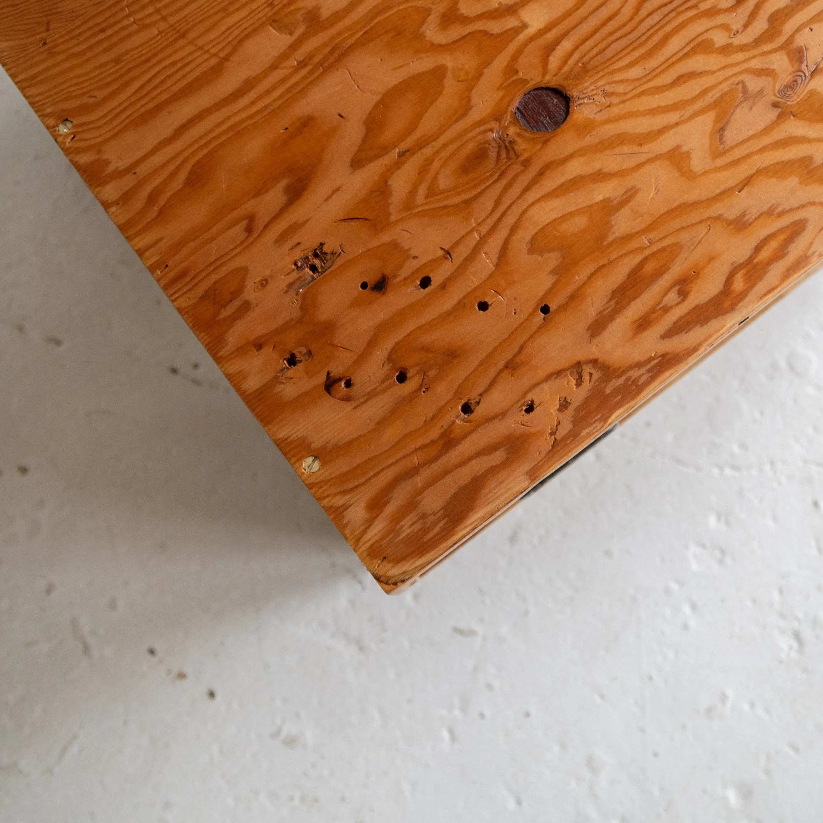Industrial 3 Drawer Coffee Table | Reclaimed Wood