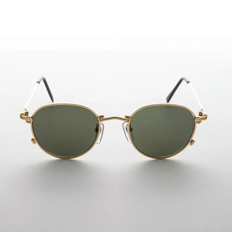 Industrial Steampunk Sunglass with Nuts and Bolt Accent - Steamboy
