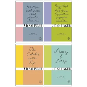 J. D. Salinger Collection 4 Books Set (For Esme with Love and Squalor, Raise High the Roof Beam)