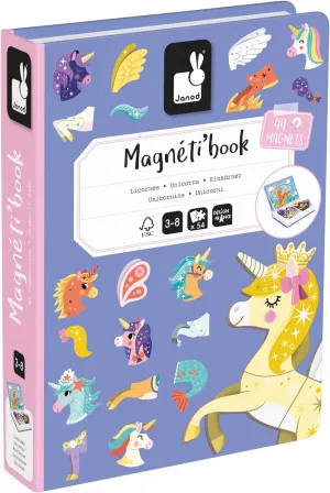Janod Magnetibook Unicorns