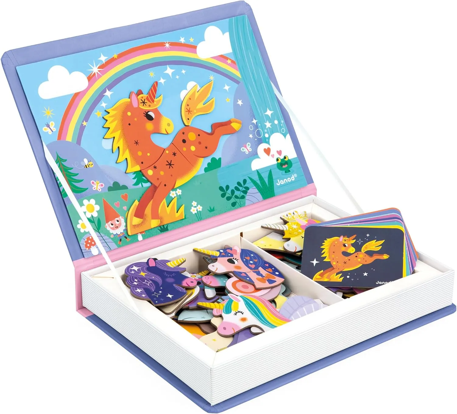 Janod Magnetibook Unicorns