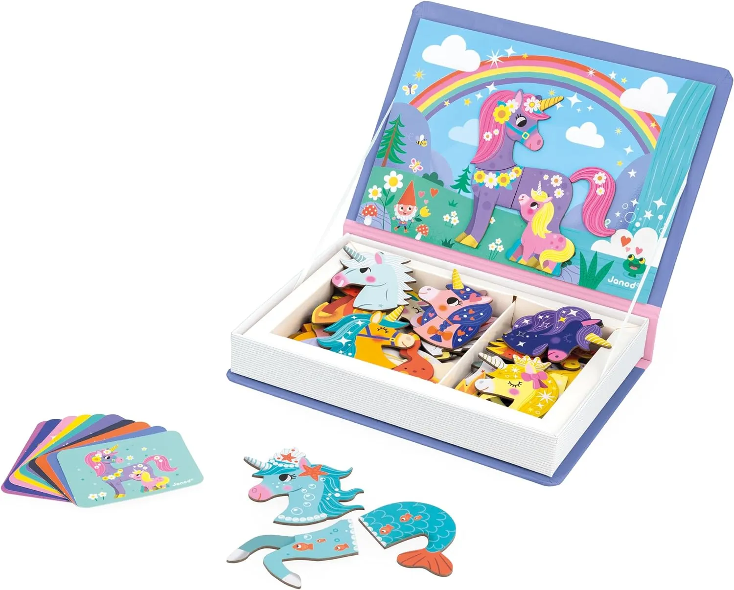 Janod Magnetibook Unicorns