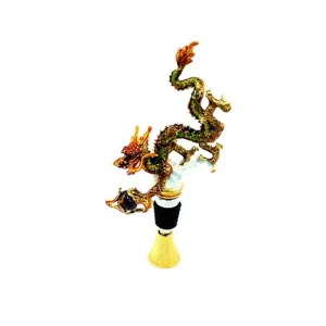 Jeweled Dragon Bottle Stopper