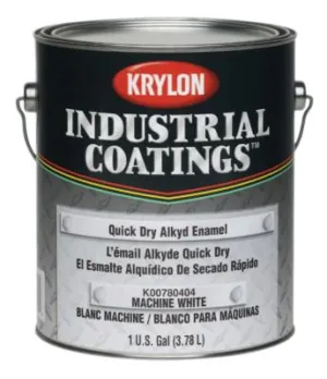 Krylon® Industrial 78 Series Quick Dry Alkyd Enamels, 1 Gallon Can, Gloss Black, K00780113-16