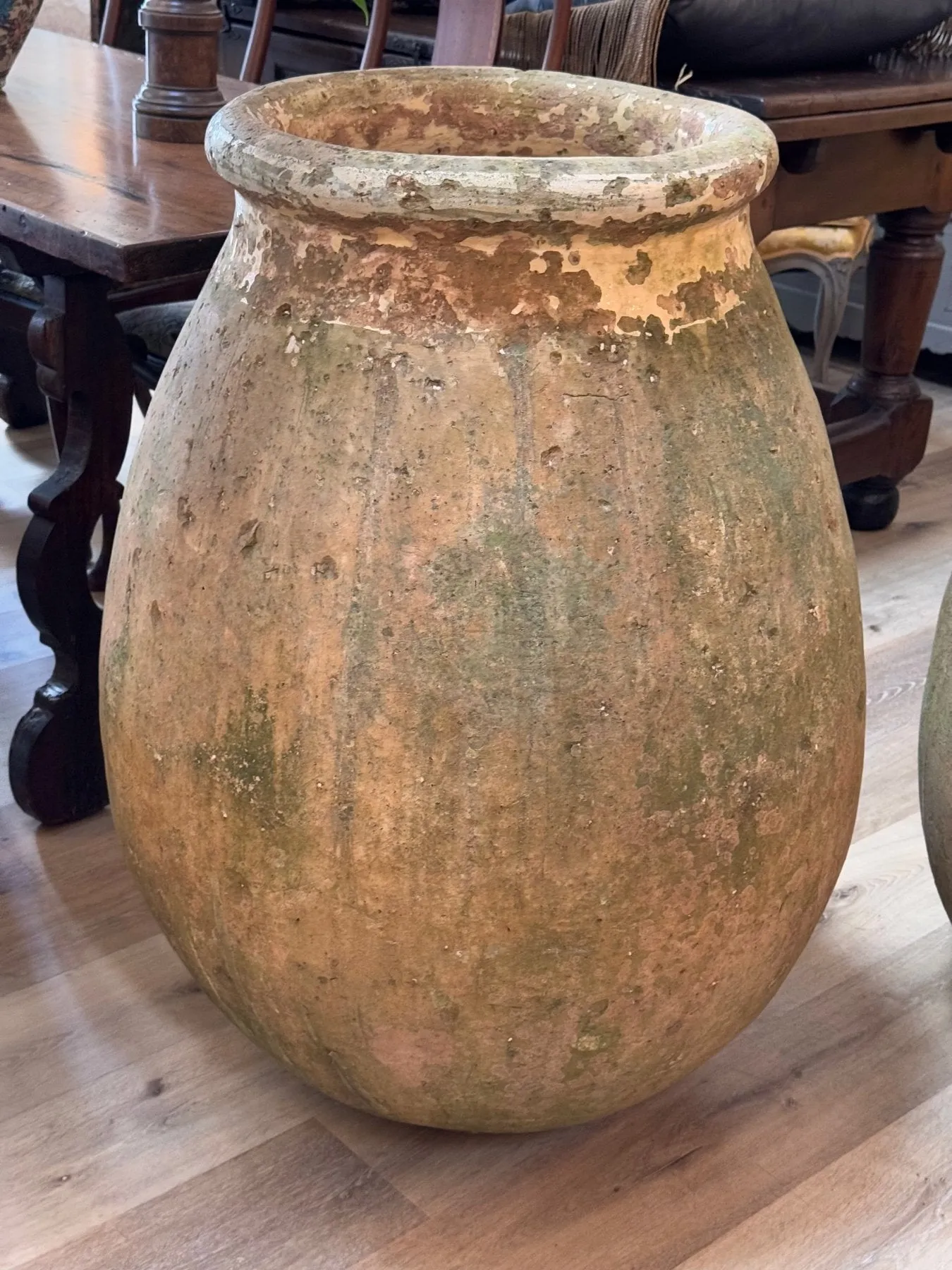 Large 19th Century French Biot Jars