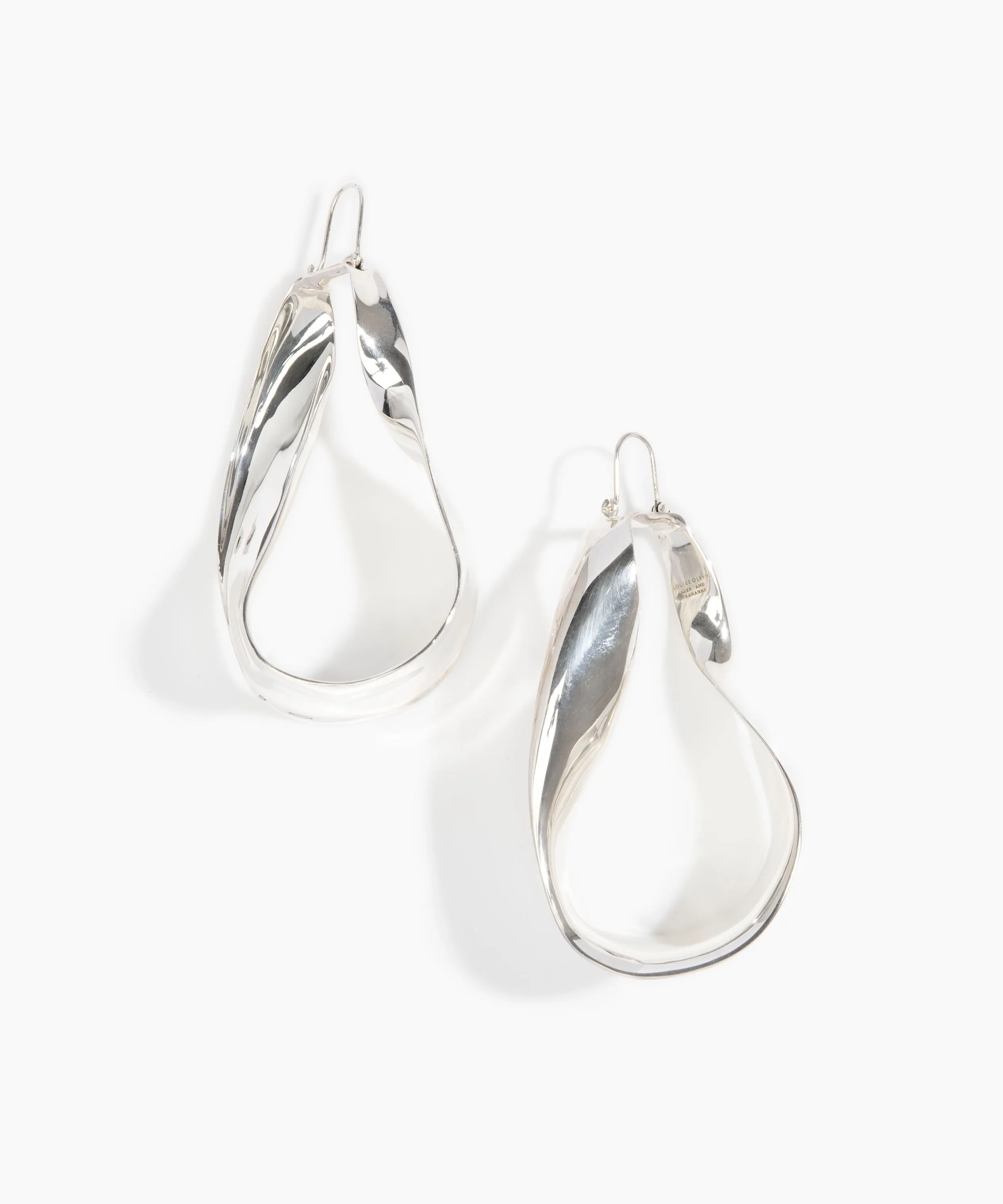 Large Olive Leaf Earrings