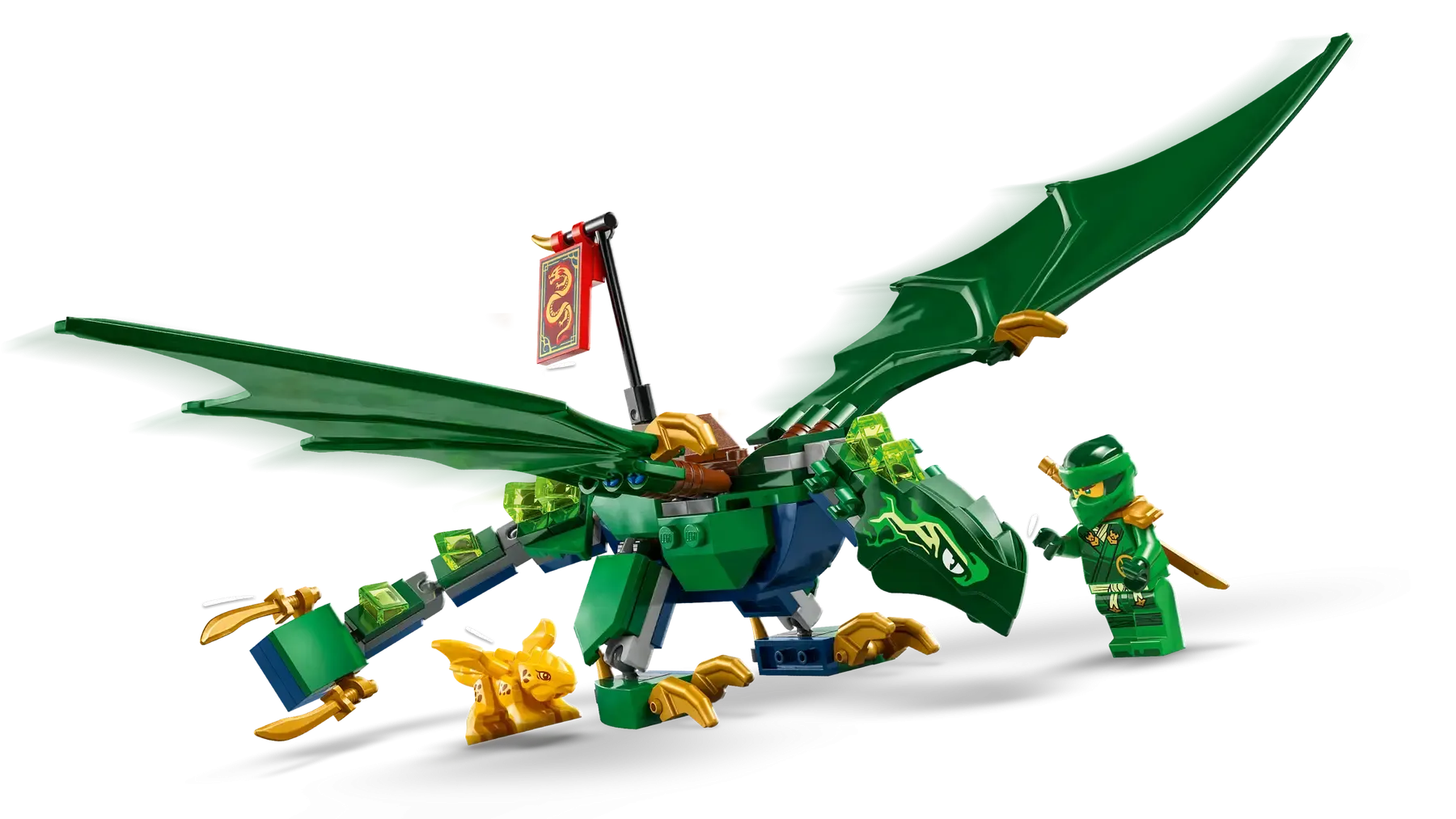 Lego Lloyd's Green Forest Dragon (71829)