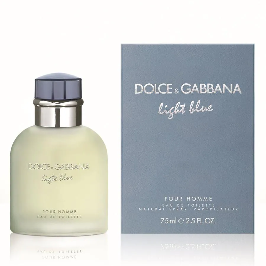 Light Blue by Dolce & Gabbana for Men 2.5 oz EDT Spray