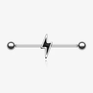 Lightning Bolt Industrial Barbell