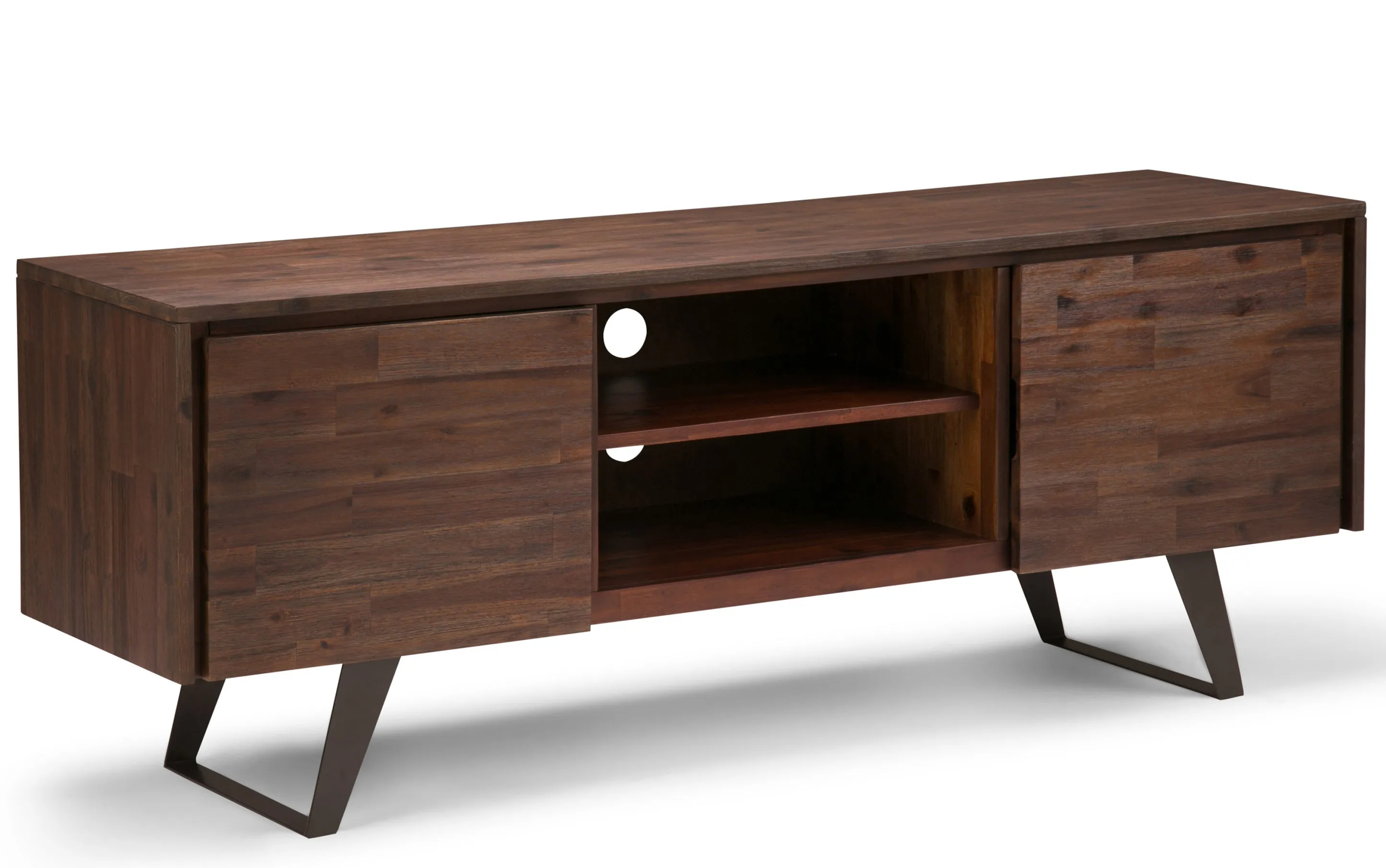 Lowry TV Media Stand in Acacia