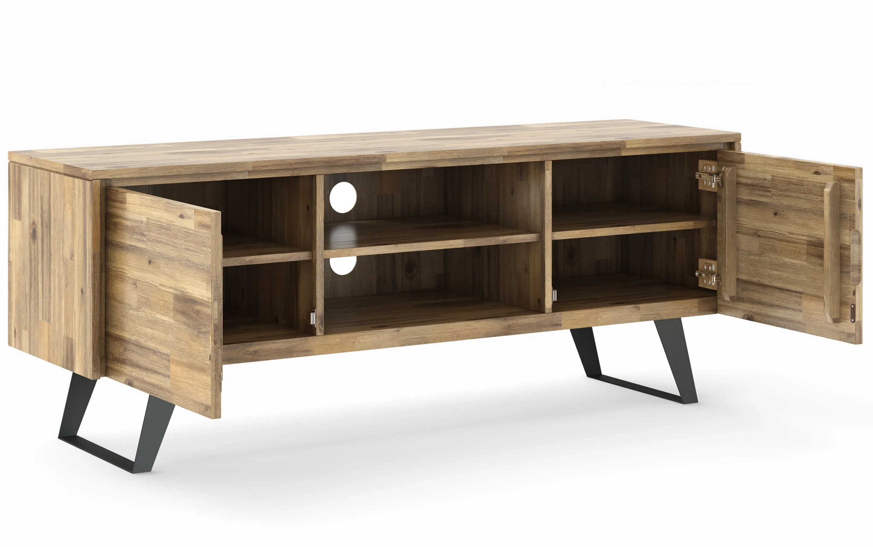 Lowry TV Media Stand in Acacia