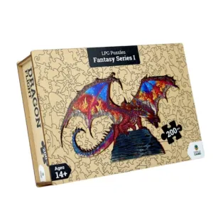 LPG Puzzles Wooden Fantasy Puzzle - Dragon Flight