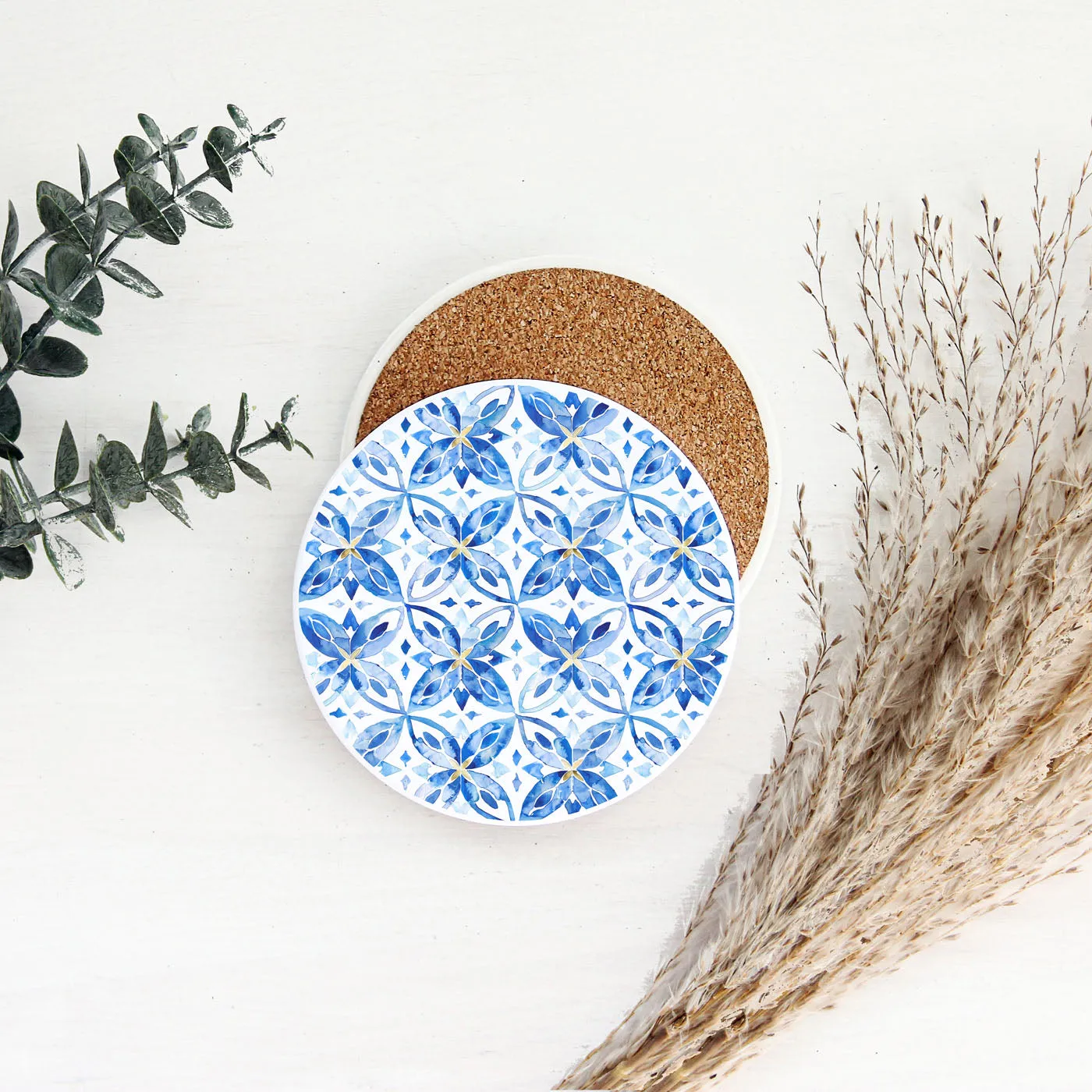 Mediterranean Lemon Coasters