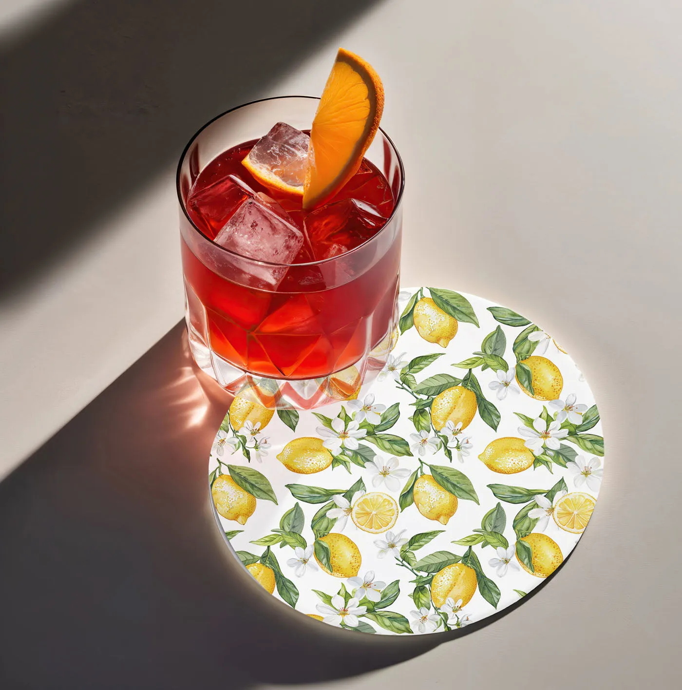 Mediterranean Lemon Coasters