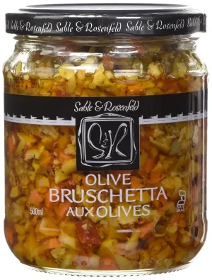 Mediterranean Olive Bruschetta