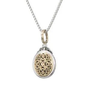 Mediterranean Oval Pendant