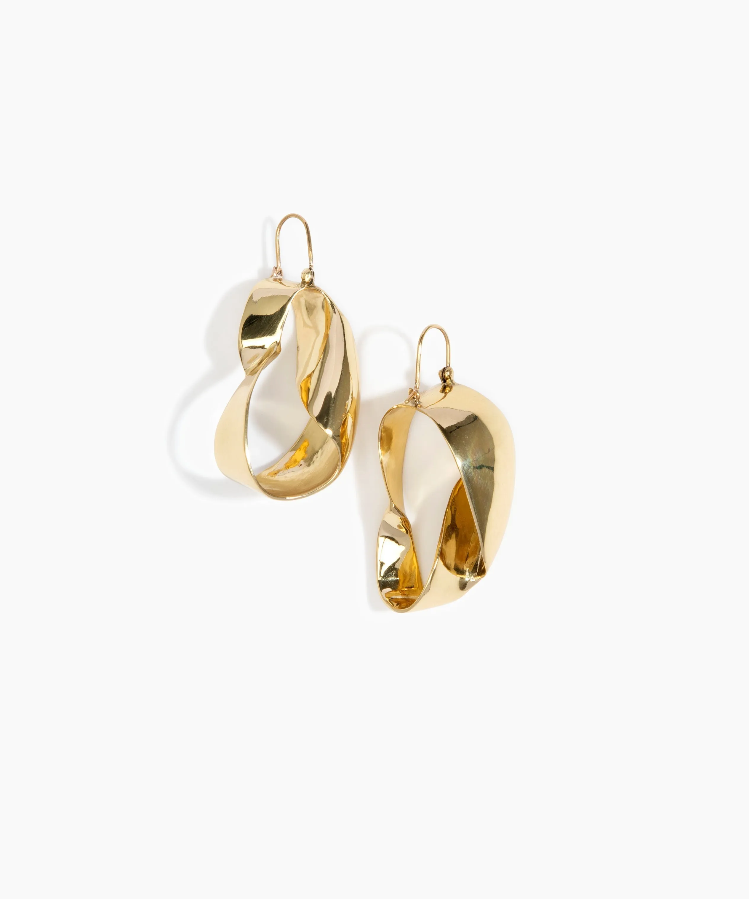 Medium Olive Leaf Earrings