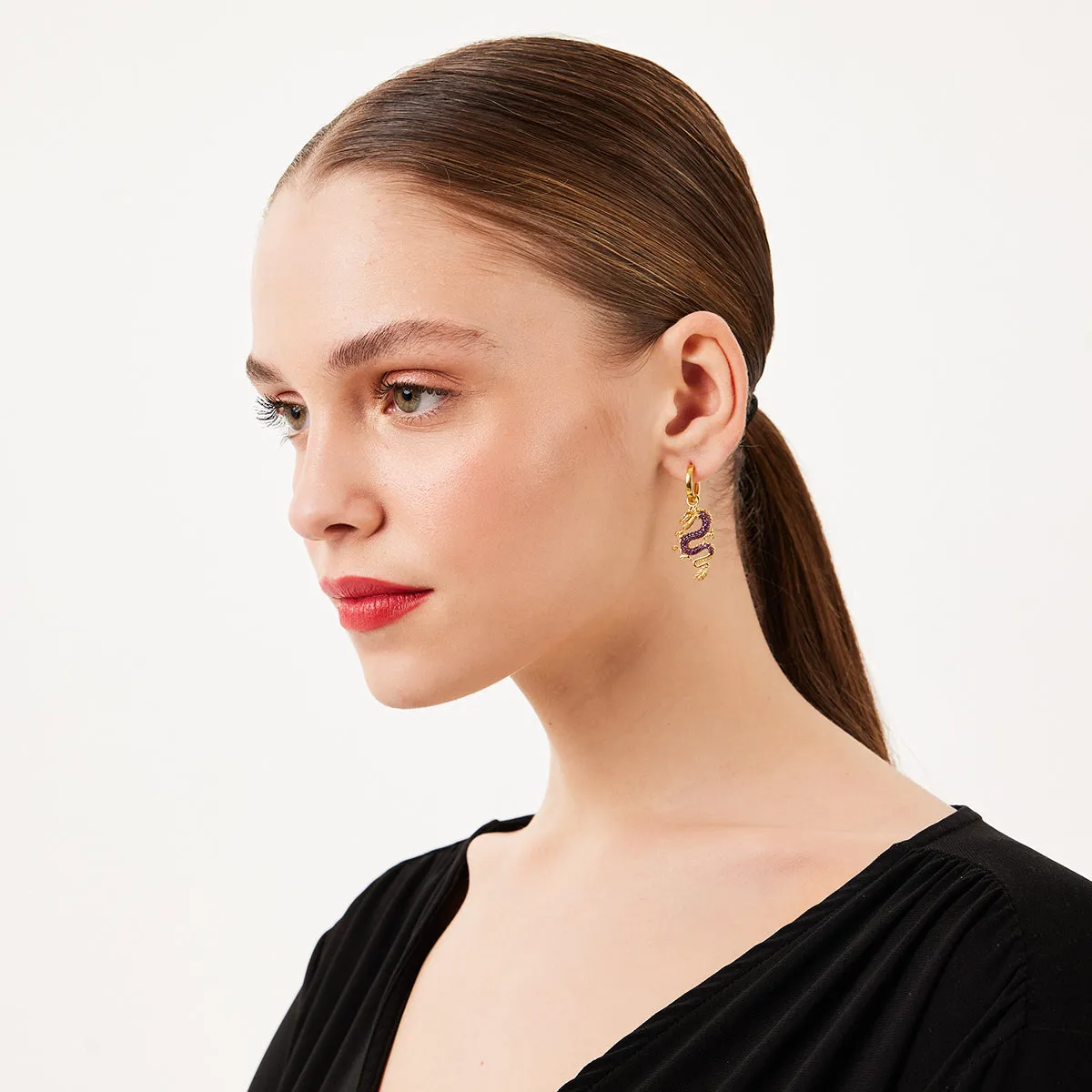 MINI DRAGON HOOP PIERCING