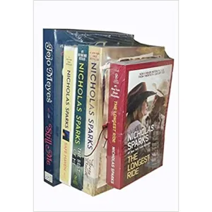 Nicholas Sparks 5 Books Collection Set (Longest Ride, Every Breath, The Best Of Me)