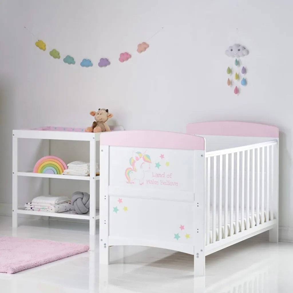 OBABY Grace Inspire 2 Piece Room Set Unicorn