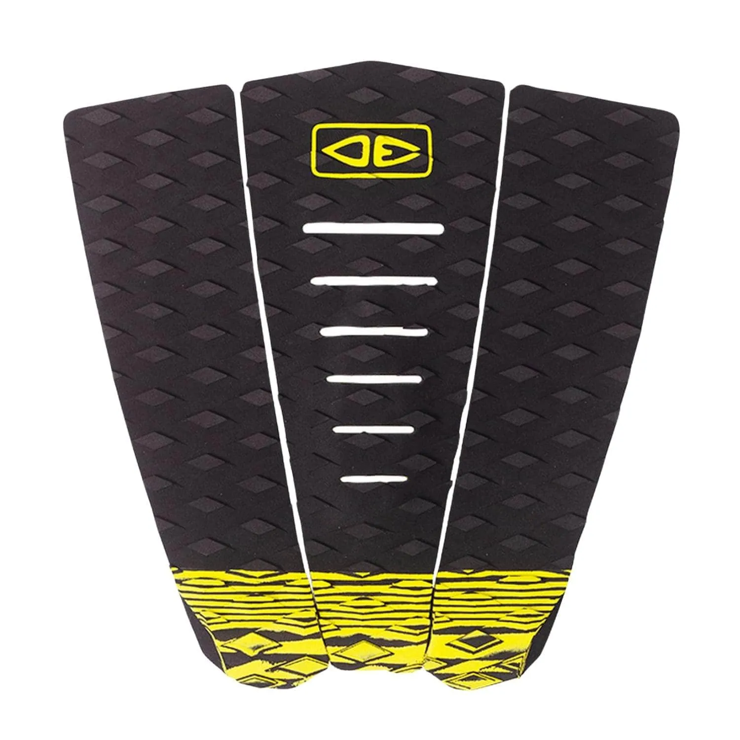 Ocean and Earth Simple Jack Tail Pad Surfboard Deck Grip  - Black/Lime