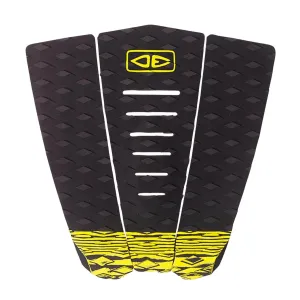 Ocean and Earth Simple Jack Tail Pad Surfboard Deck Grip  - Black/Lime