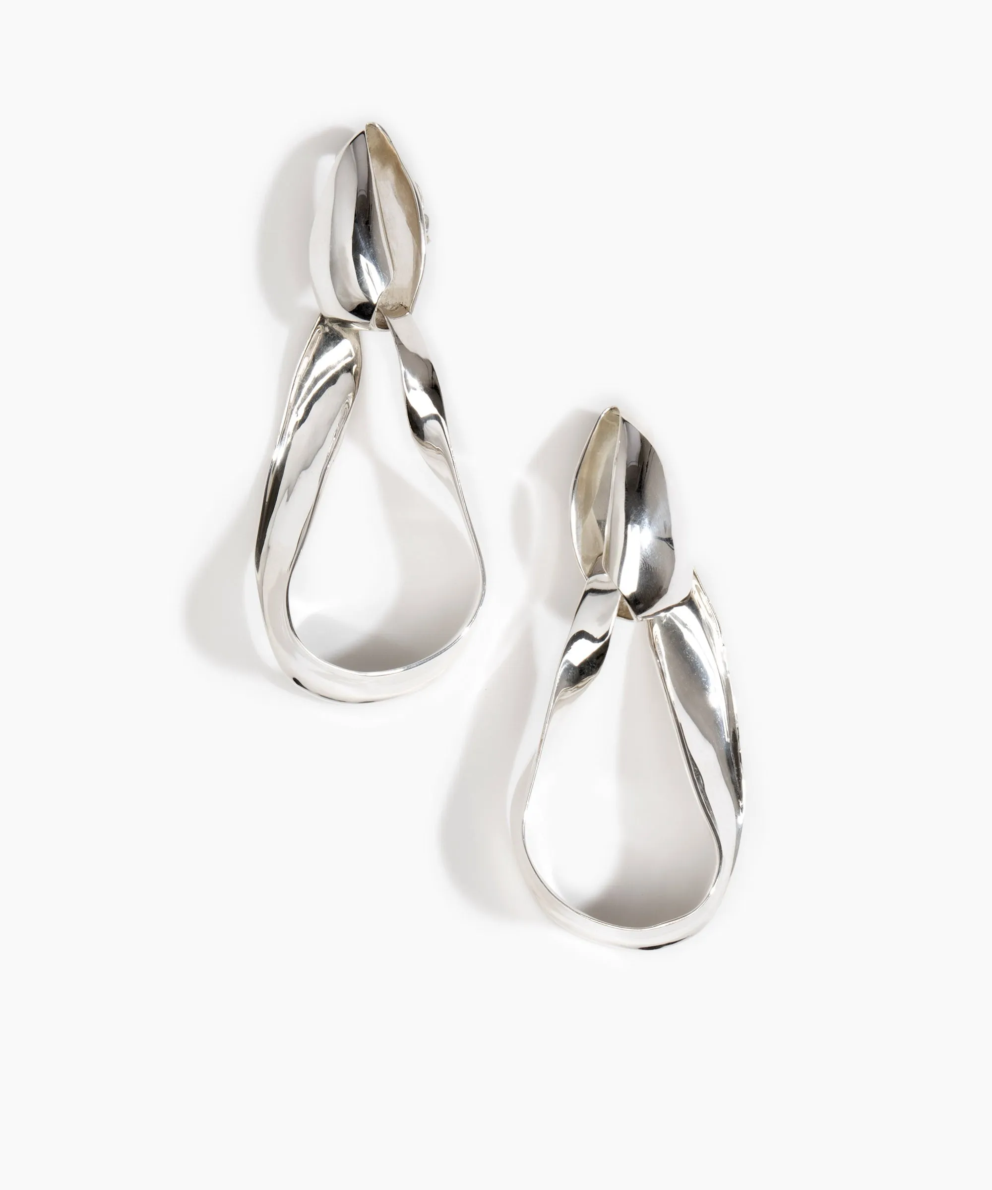 Olive Leaf Drop Earrings