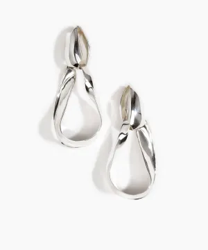 Olive Leaf Drop Earrings