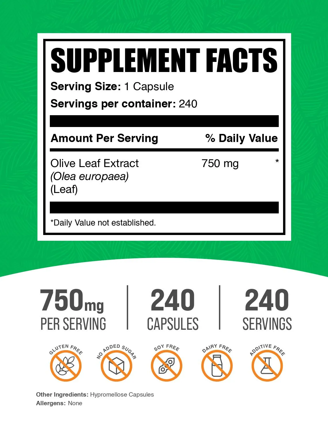Olive Leaf Extract Capsules