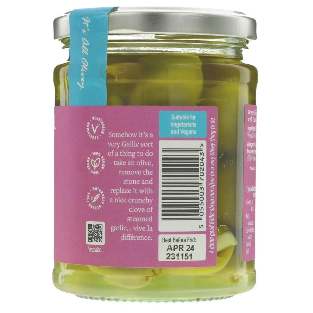 Olives Et Al | Garlic Stuffed Olives | 150g