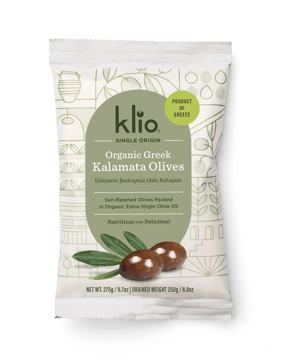 Organic Kalamata Olives - 250g (8.8oz) (NEW!)