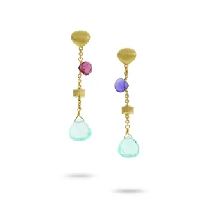 PARADISE COLLECTION YELLOW GOLD 18K EARRINGS