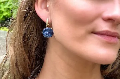 Pave Blue Sapphire Charms