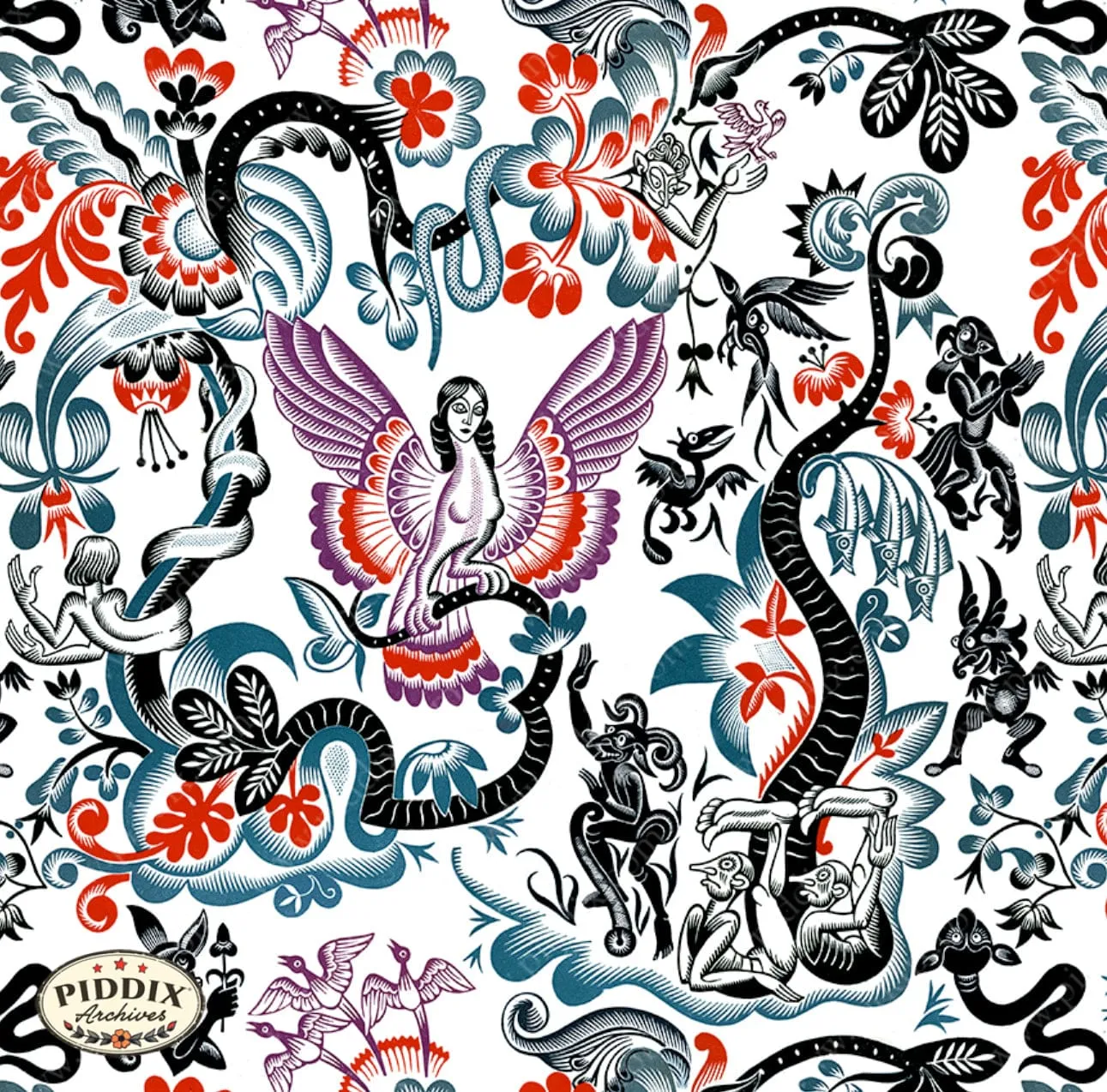 PDXC21657b -- Fantasy Pattern