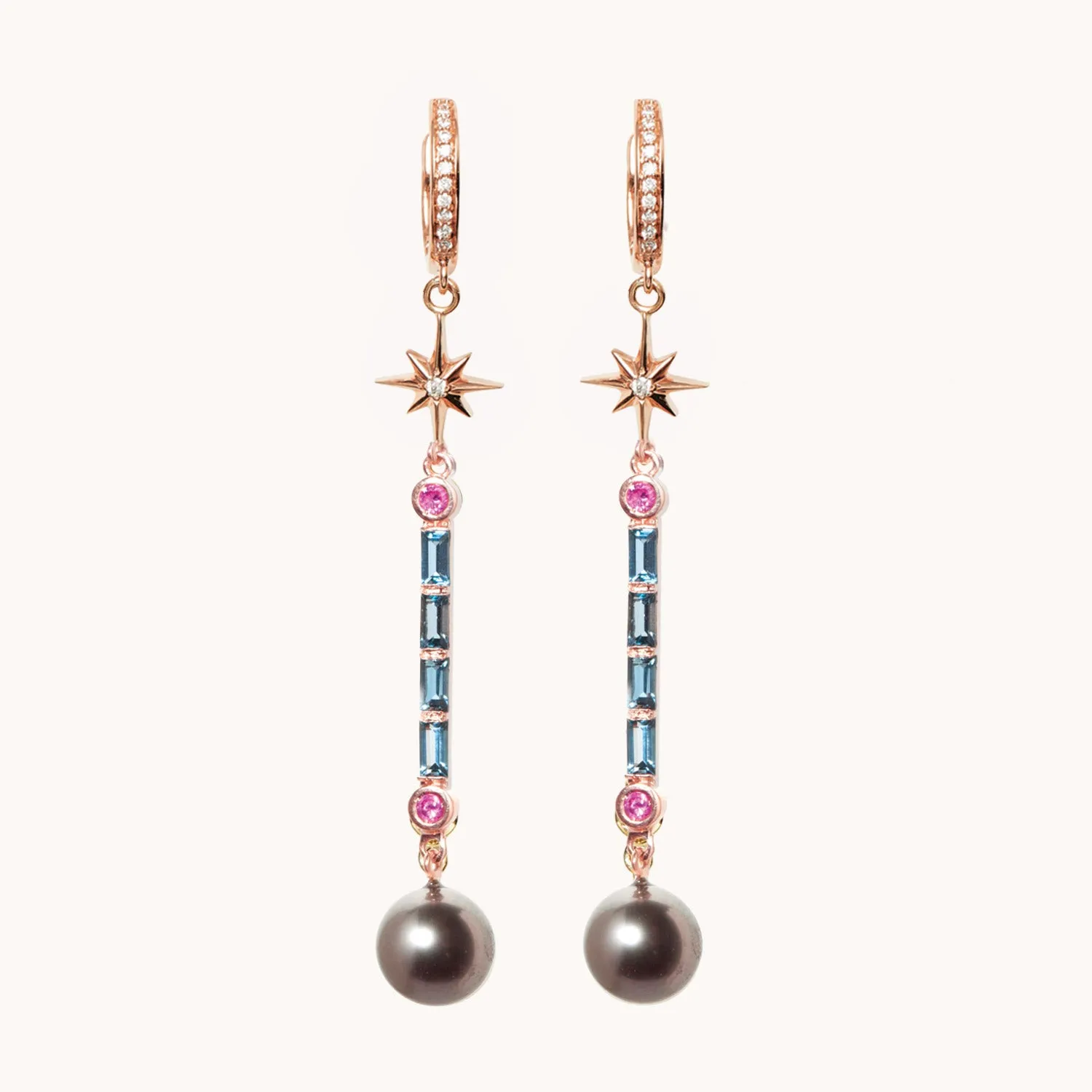 Pearl Wand Earrings