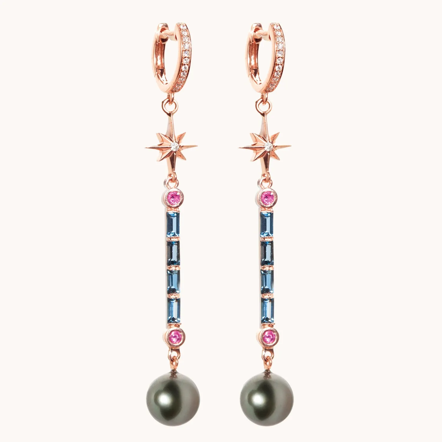 Pearl Wand Earrings