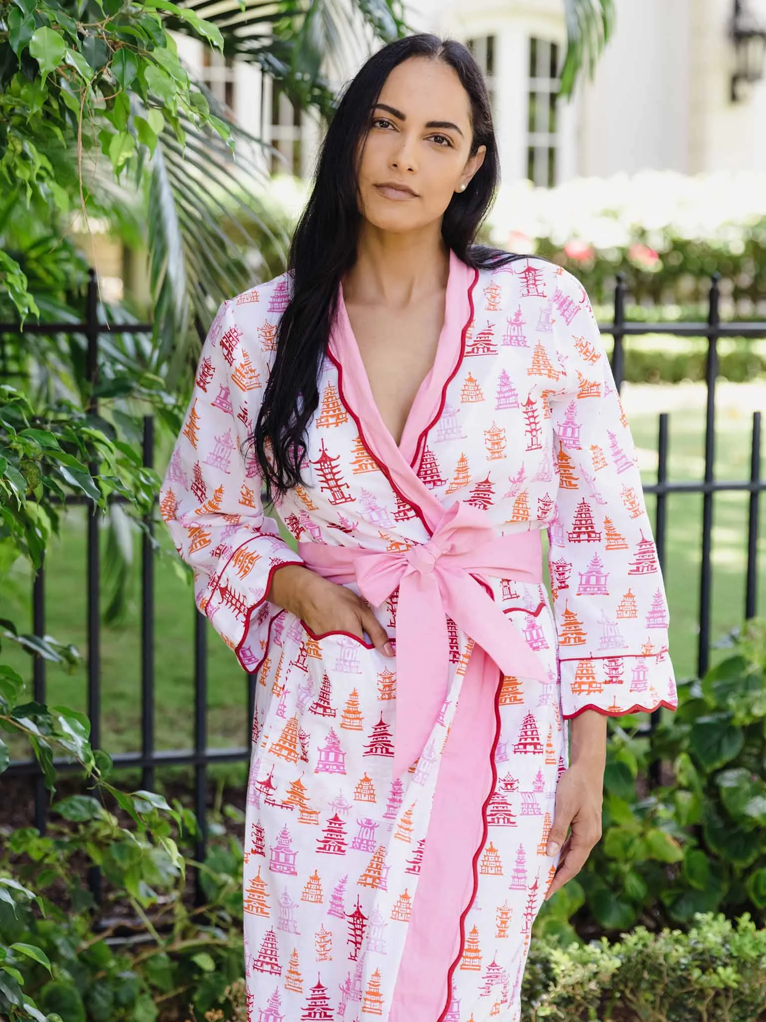 Pink Pagoda Classic Robe